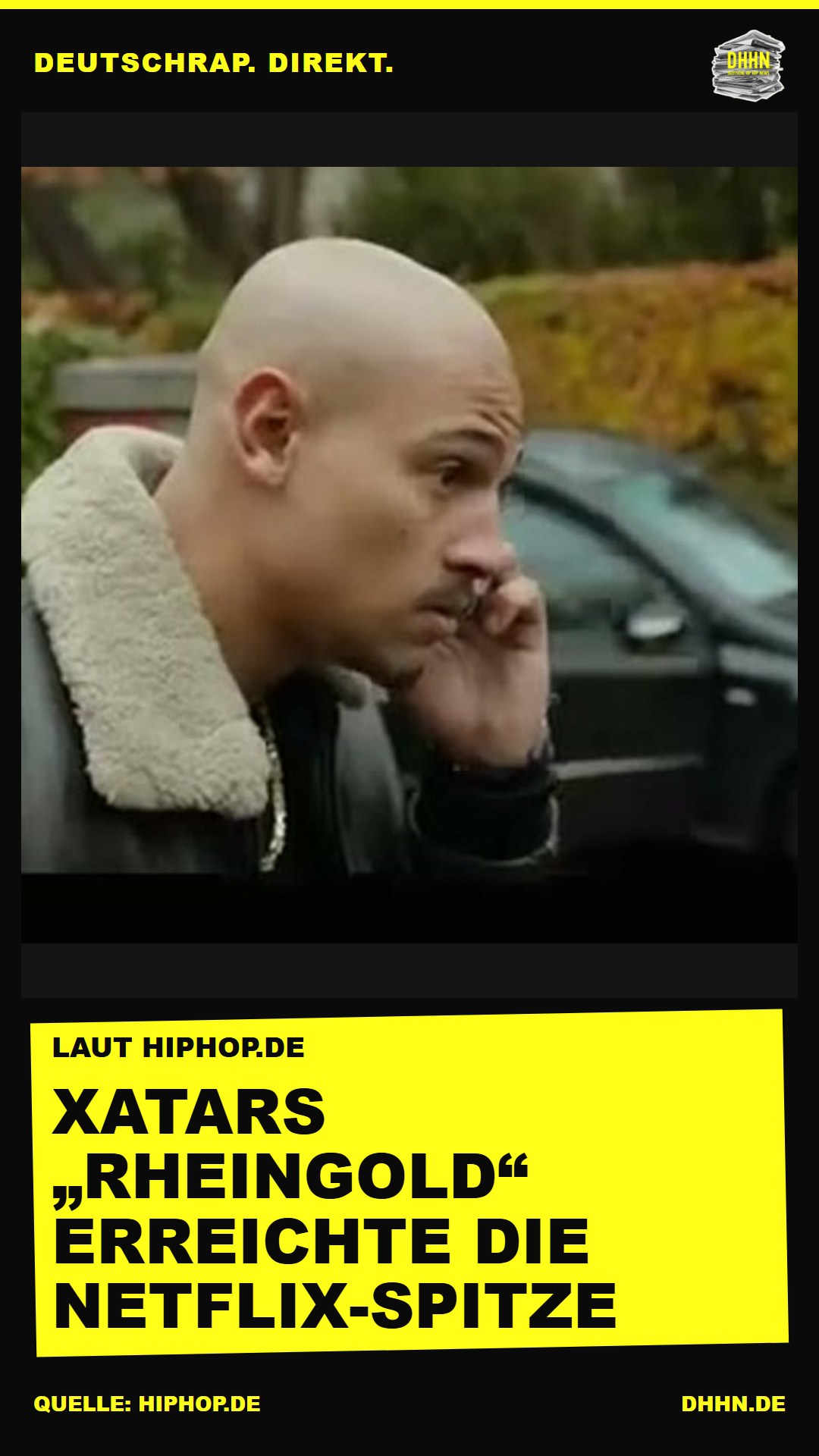 Xatars „Rheingold“ erreichte laut HIPHOP.DE vier Jahre nach Kinostart Netflix-Platz 1