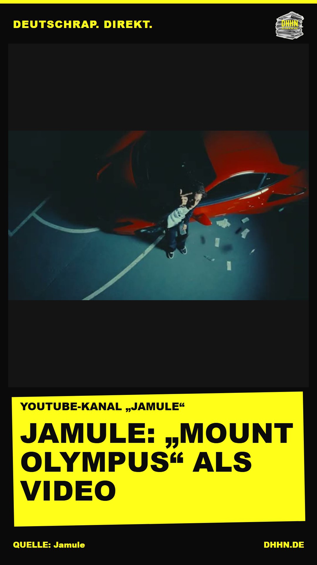 Jamule: „Mount Olympus“-Video mit dem Interlude „Gerüchteküche“